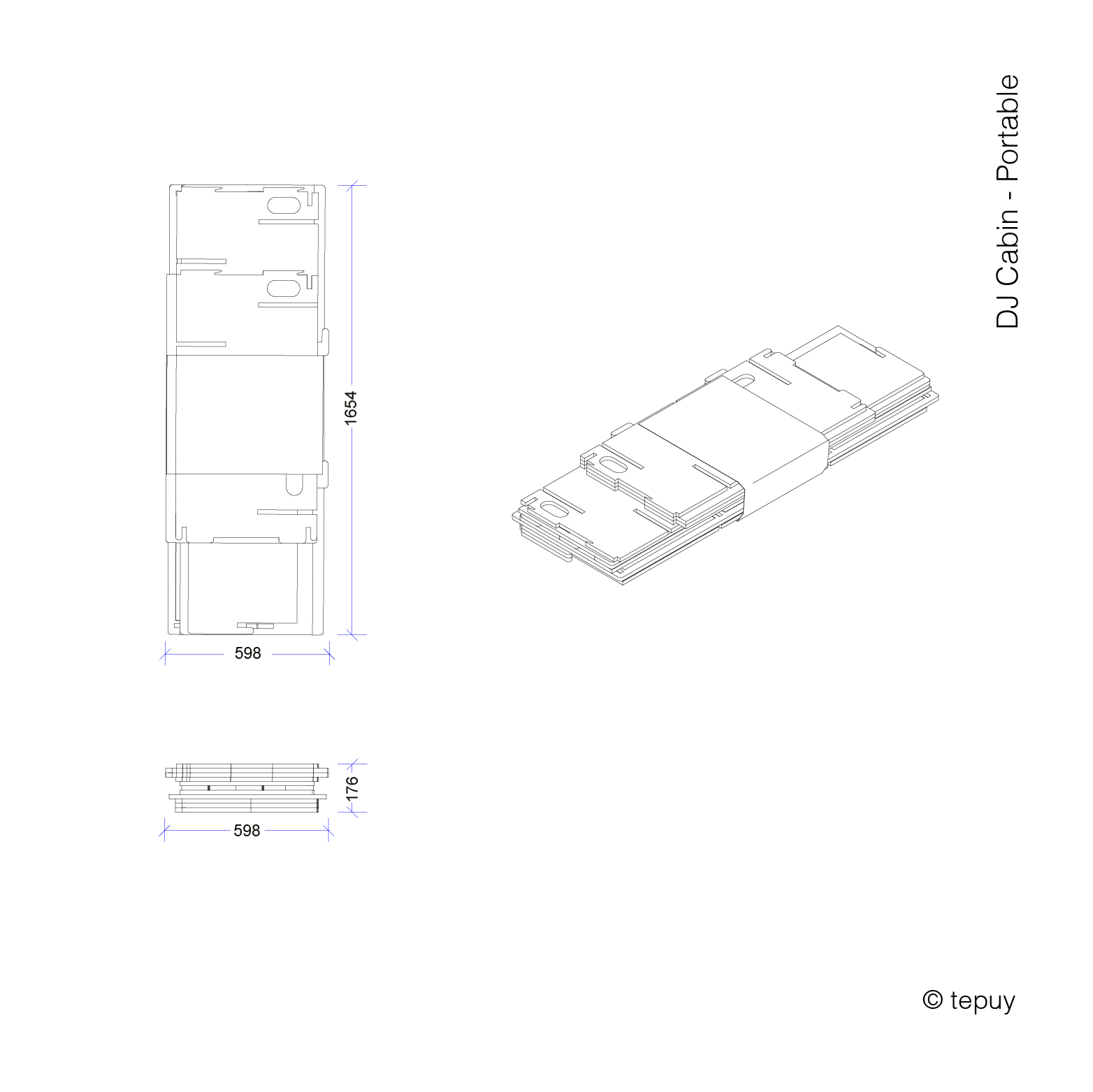 DJ Cabin - Portable - Image 8