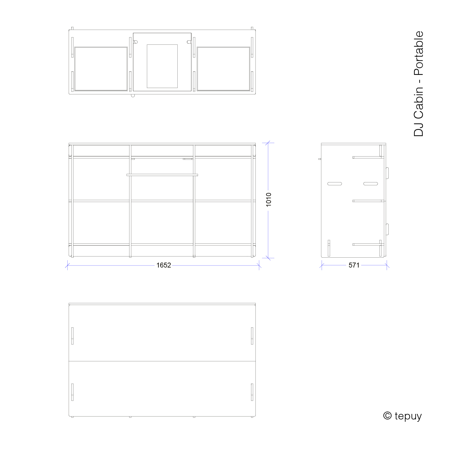 DJ Cabin - Portable - Image 7