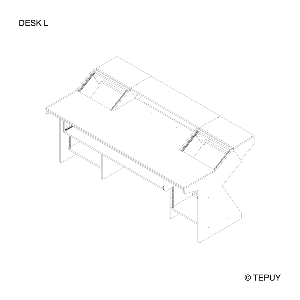 Studio Desk - L - Image 4